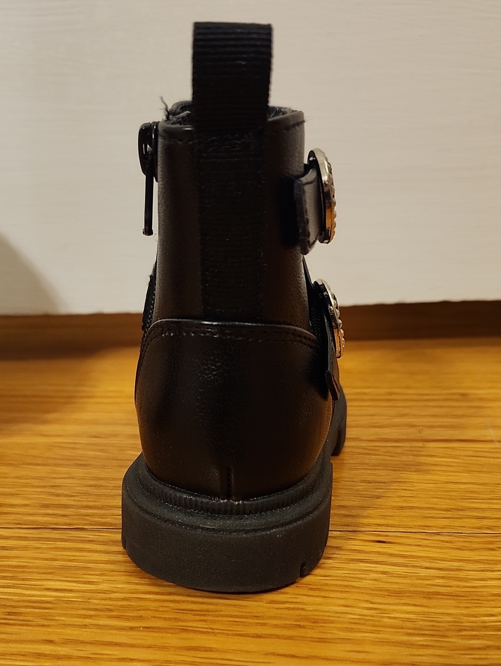 Cat & Jack Toddler Evie Buckle Boots - Size 6 - Picture 4 of 6